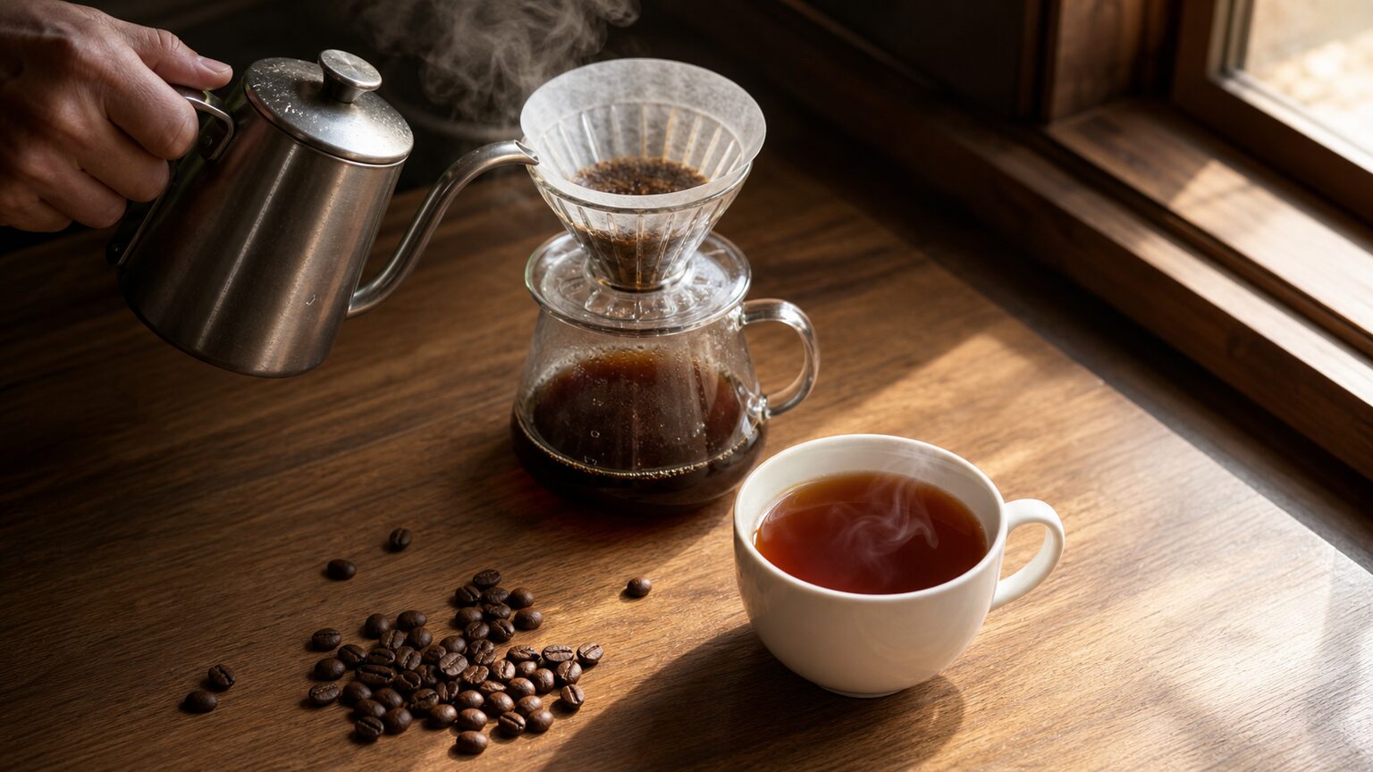コーヒーが酸っぱいときの直し方｜まず試す抽出調整と見分け方