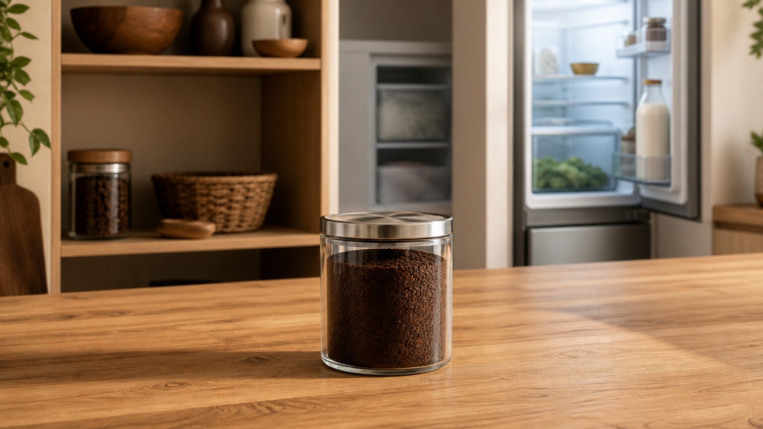 コーヒー粉は冷蔵庫に入れるべき?保存期間と常温・冷凍の判断基準