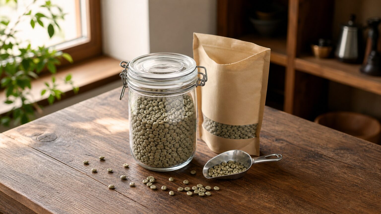 コーヒー生豆の保存期間はどれくらい?家庭で判断する目安と保管方法