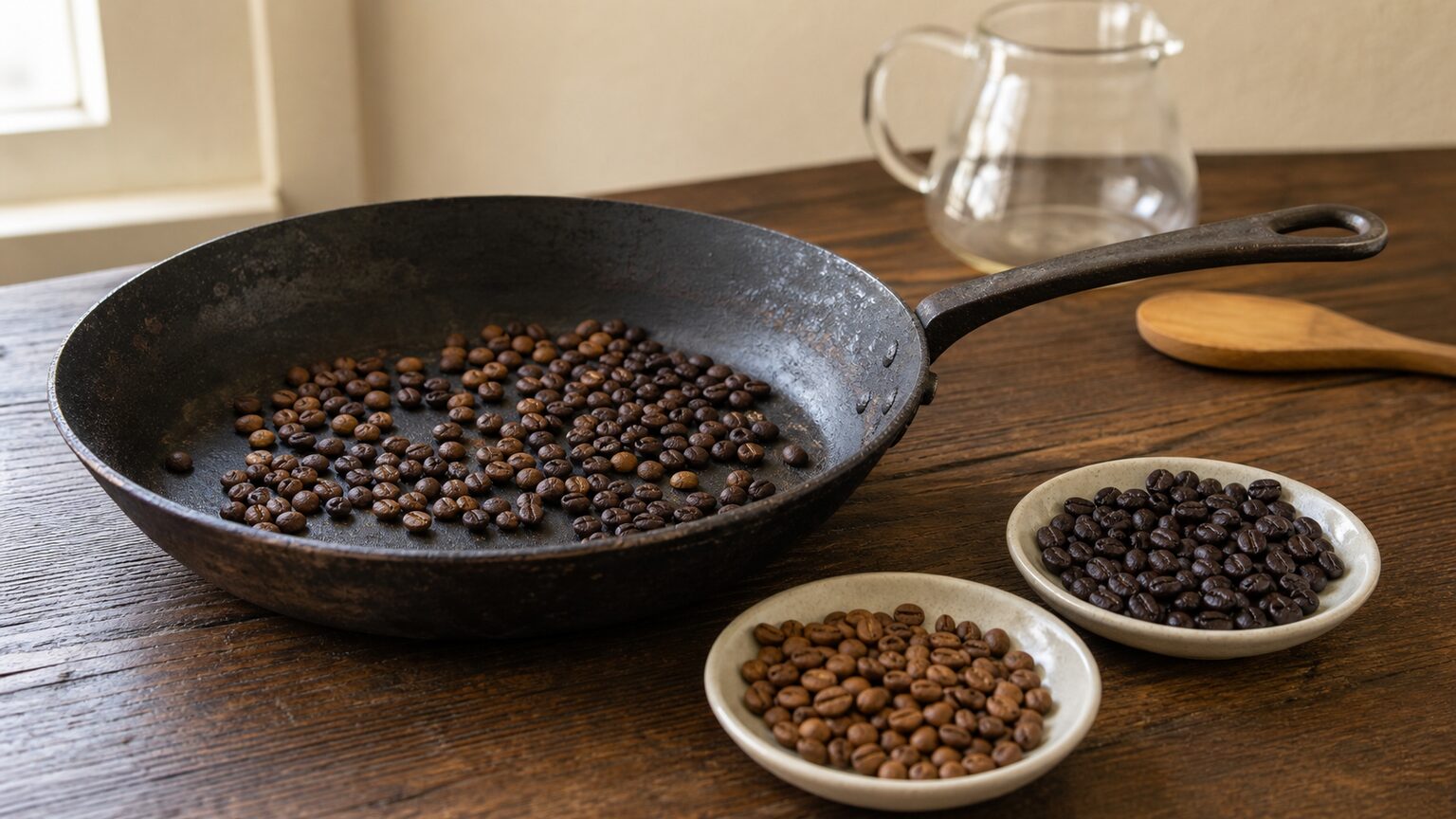 コーヒー豆はフライパンで再焙煎できる？結論と判断基準を解説