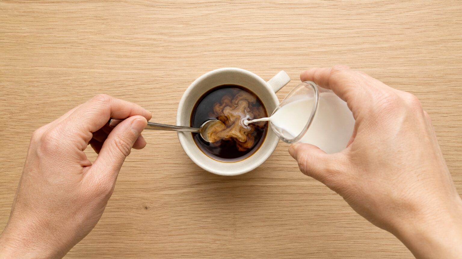 簡単なコーヒーアレンジは「濃いめ・少量ずつ」が基本