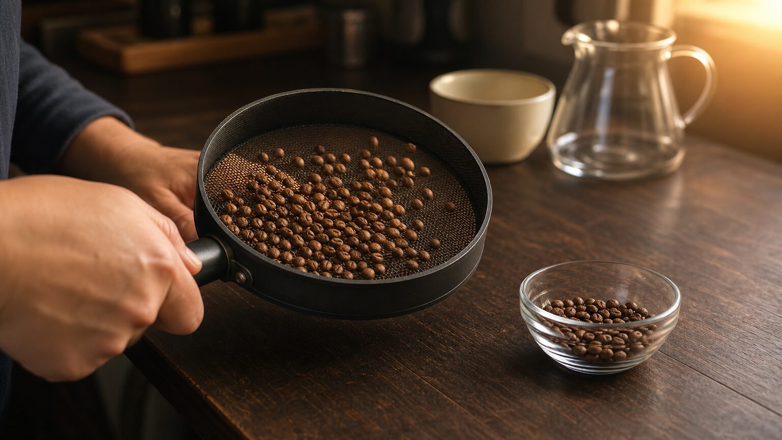 結論：再焙煎は一杯分で試し、均一に動かせる器具を選ぶ