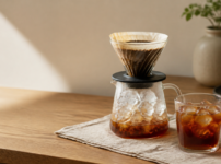 急冷式アイスコーヒーの分量早見表｜300mlから1Lまでの作り方