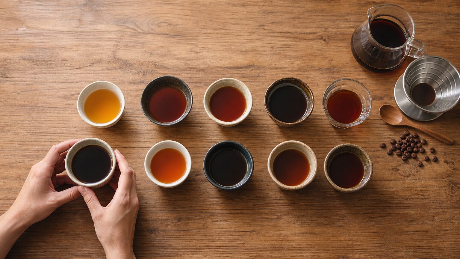 酸味・苦味の好みを確かめるコーヒー10商品