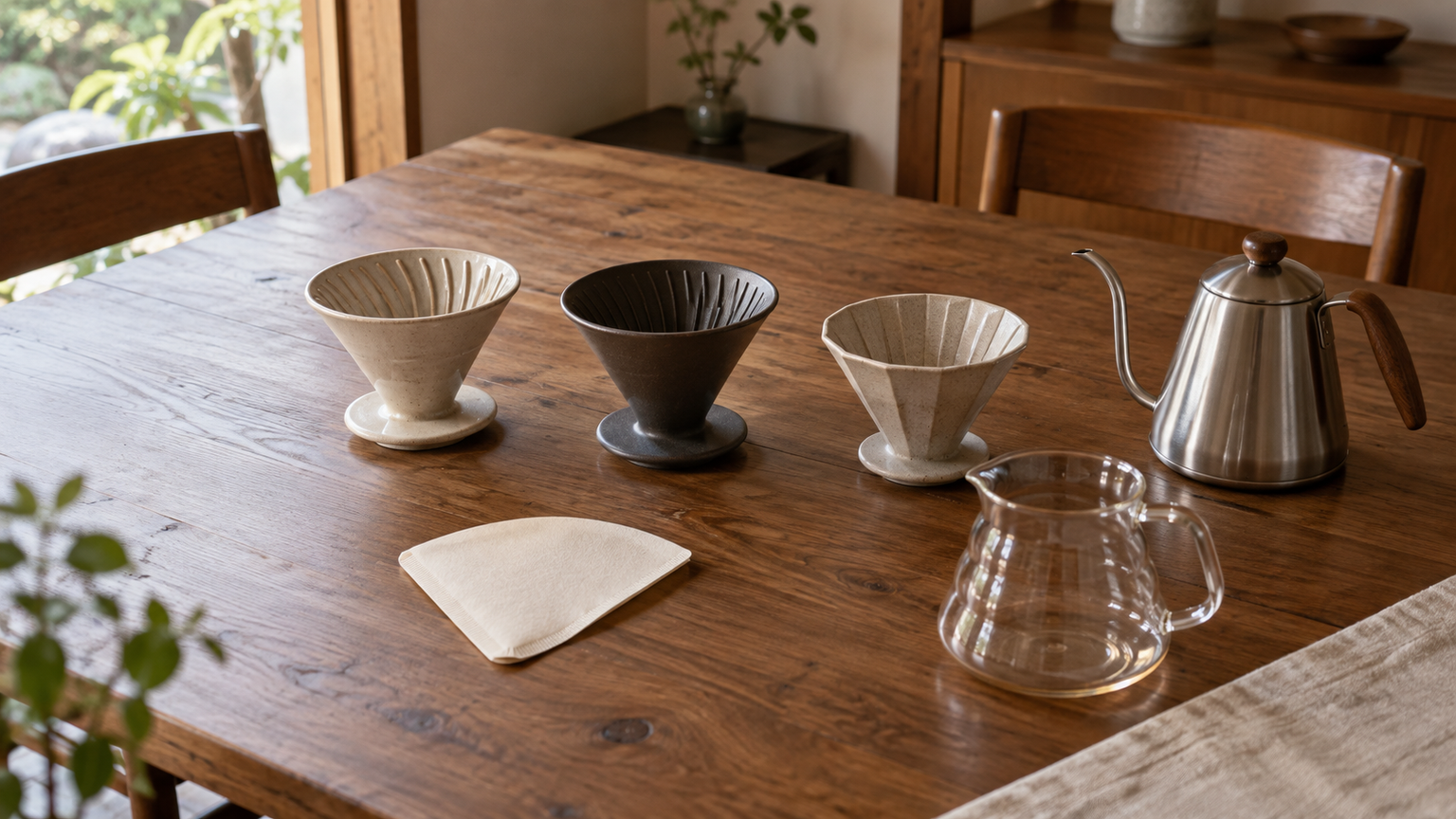 【厳選10アイテム】HARIOのV60透過ドリッパーまたはV60 MUGENの実在商品7件と比較対象・関連用品3件を比較
