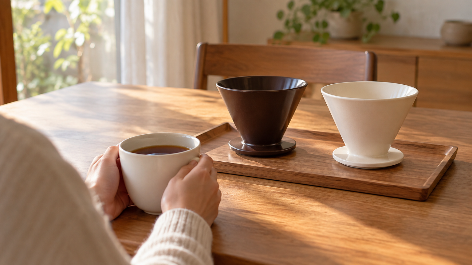 HARIO V60の樹脂と陶器の違いを踏まえた最終結論