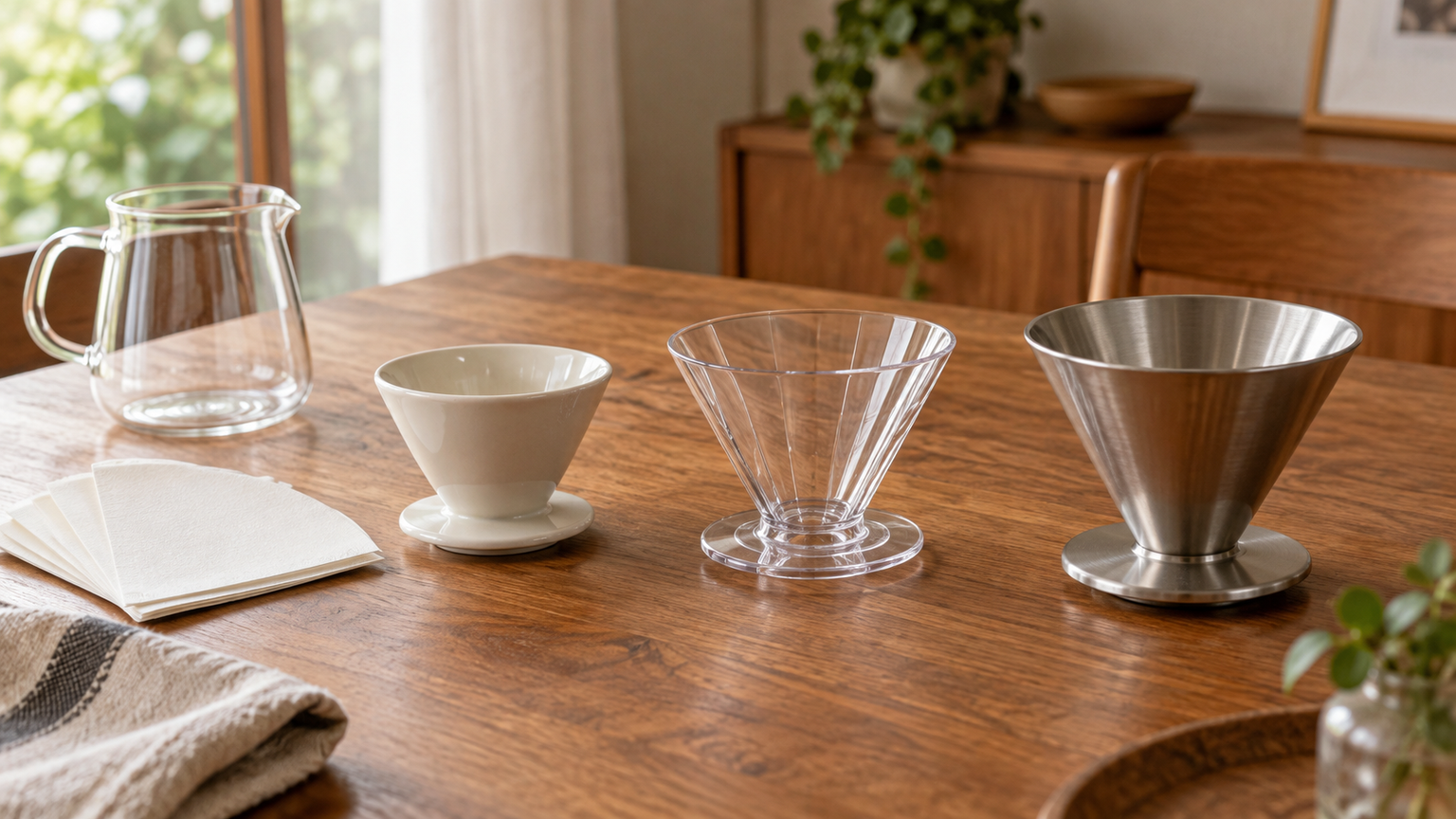 【厳選10アイテム】HARIO V60の01サイズまたは02サイズのコーヒードリッパー8件と関連用品2件を比較